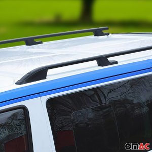 Ford Transit Roof Rails - Omac - Sport Alu - Black - 2015-2025